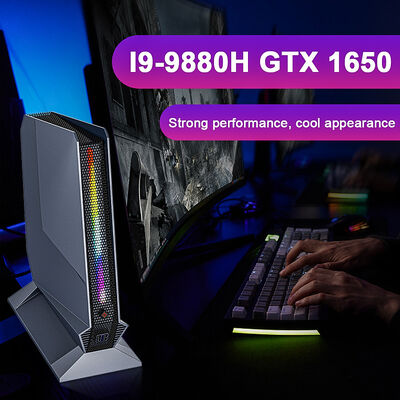 comprar El juego estupendo Mini Desktop Computer Pc With Win10 de I9 9880H 9no dedicó la tarjeta de vídeo 1650 4GB online manufacture