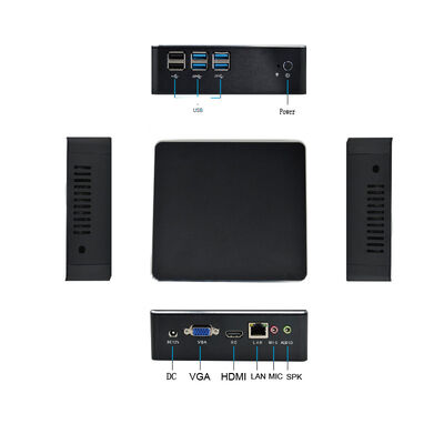 شراء Sunspad NUC i3 4500U Intel Core Graphics Card Win10 i5 4200U MINI PICE / SB2.0 / 3.0 / الكمبيوتر الشخصي الصغير المحمول online manufacture