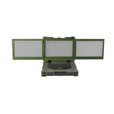 15 Inch Rugged Windows Laptop Low Temperature Backlight Waterproof Keyboard